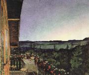 Harald Sohlberg summer night painting